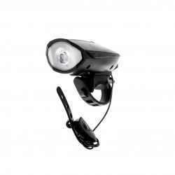 USB Επαναφορτιζόμενο μπροστινό Φως αδιάβροχο LED και Κόρνα ποδήλατου (KM10092)